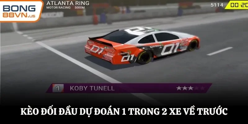 Kèo đối đầu dự đoán 1 trong 2 xe về trước
