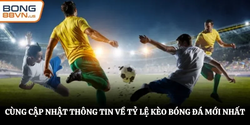 Cùng cập nhật thông tin về tỷ lệ kèo bóng đá mới nhất