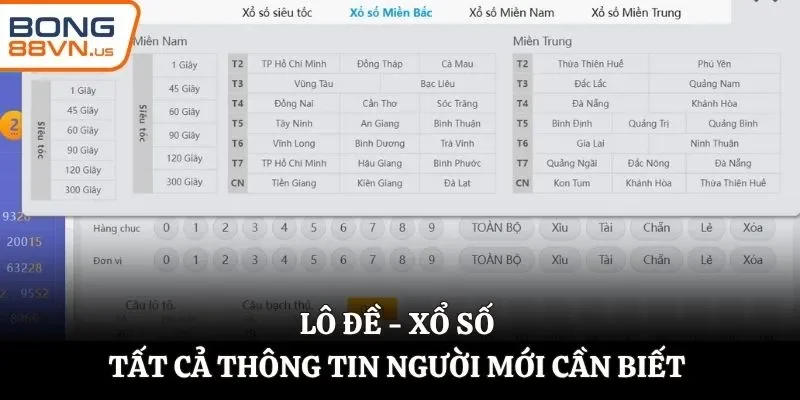 lô đề - xổ số