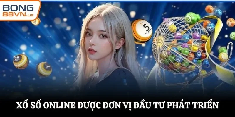 Xổ số online được đơn vị đầu tư phát triển